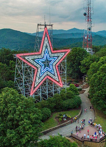 Roanoke star, roanoke virginia